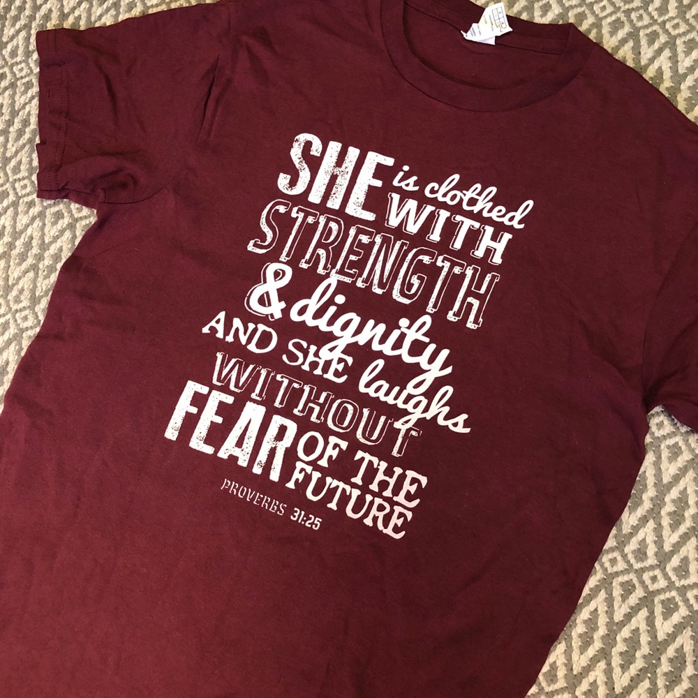Super cute Ruby’s Rubbish Proverbs Quote Tee